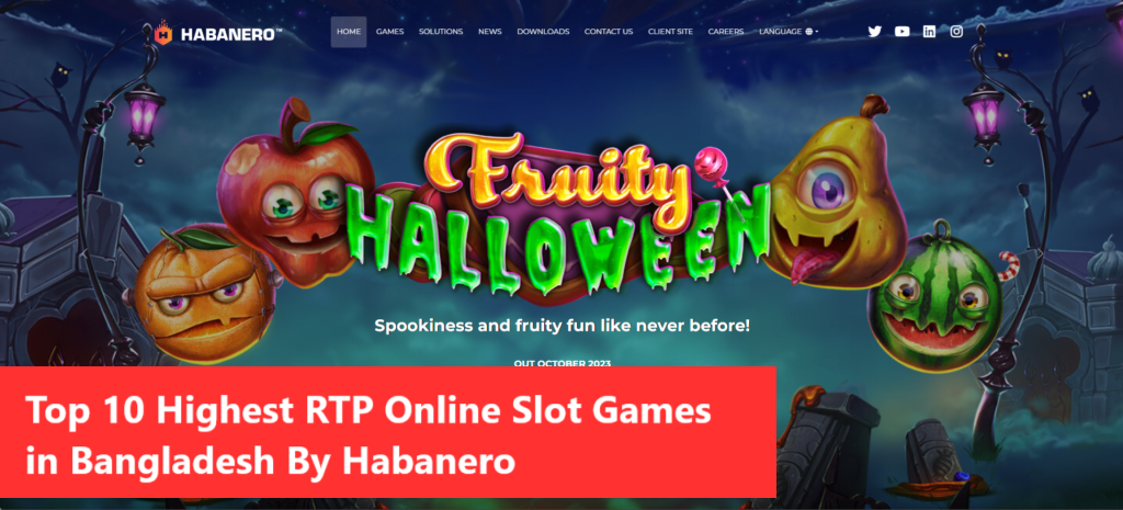 Top 10 Highest RTP Online Slot Games in Bangladesh By Habanero