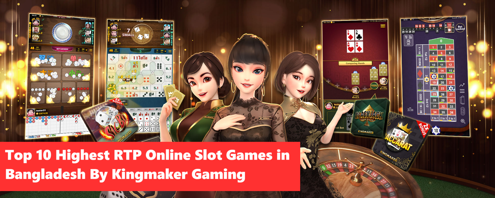 Top 10 Highest RTP Online Slot Games in Bangladesh By Kingmaker Gaming