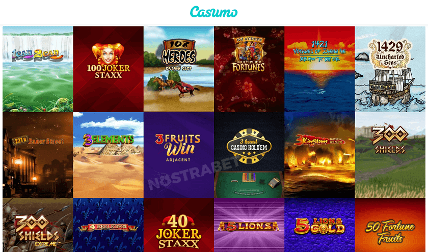 Casumo Casino slots