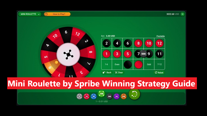 Mini Roulette by Spribe Winning Strategy Guide